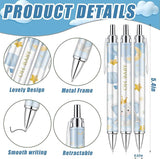 145 Pieces Baby Shower Favors for Guest Blue Elephant Ballpoint Pens