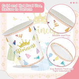 120PCS Princess Birthday Party Supplies Princess Themed Birthday