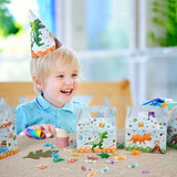 WERNNSAI 12 Pack Dinosaur Party Boxes - Dinosaur Birthday Decorations