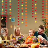 Fall Autumn Leaves Pumpkin Party Decorations Streamers Garland 5pcs