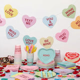 362 Pcs Conversation Heart Party Decor Valentine's Day Party