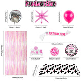 185Pcs Cowgirl Birthday Party Decorations Supplies - Includes 20