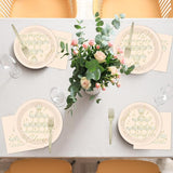 96PCS Champagne Tower Birthday Paper Plates Napkins Bachelorette