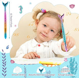 48 Pieces Mermaid Party Favors 24 Mini Mermaid Notepads Spiral