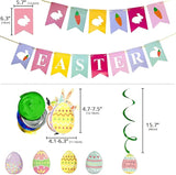 Easter Decorations Kit for Home Party Happy Easter Hanging