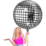 Leitee 18 Pcs 32 in Big Disco Ball Balloon 70s Disco Balloons Party