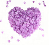 CODE FLORIST 1500 PCS Light Purple Silk Rose Petals for Valentine's