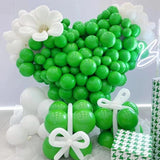 Green Balloons 12 Inch 100 Pack Thicken Latex Green Balloons for