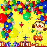 Red Blue Green Yellow Balloons 100 Pack 12 Inch Matte Blue Yellow Red