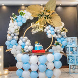Pastel Blue Latex Balloons 100 Pack 12 inch Light Blue Party Balloons