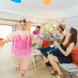 Poptrend Inflatable Ballet Costumes for Kids Funny Halloween Blow up