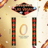 3 Pcs Casino Night Porch Sign Banner Casino Theme Party Decorations