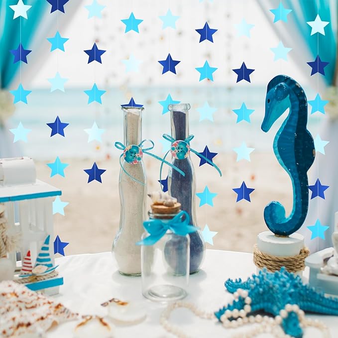 Patelai Glitter Star Garland Banner 2026 Graduation Decor 130 Feet #5