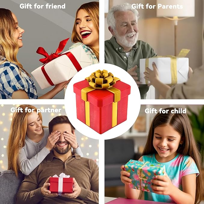 Gotcha Box Annoying Nested Screw Gift Box, Funny Prank Gift Box with