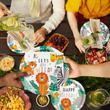 Safari Birthday Party Supplies Jungle Disposable Paper Plates