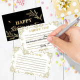 52 Pcs Happy Retirement Party Card Box Retiree Party Decor Happy