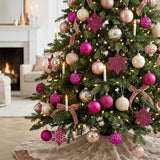 Valery Madelyn Christmas Tree Decorations Ornament Set, 50ct 2 Inches