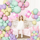 Amandir 153pcs Pastel Balloons Garland Arch Kit, Different Sizes 18