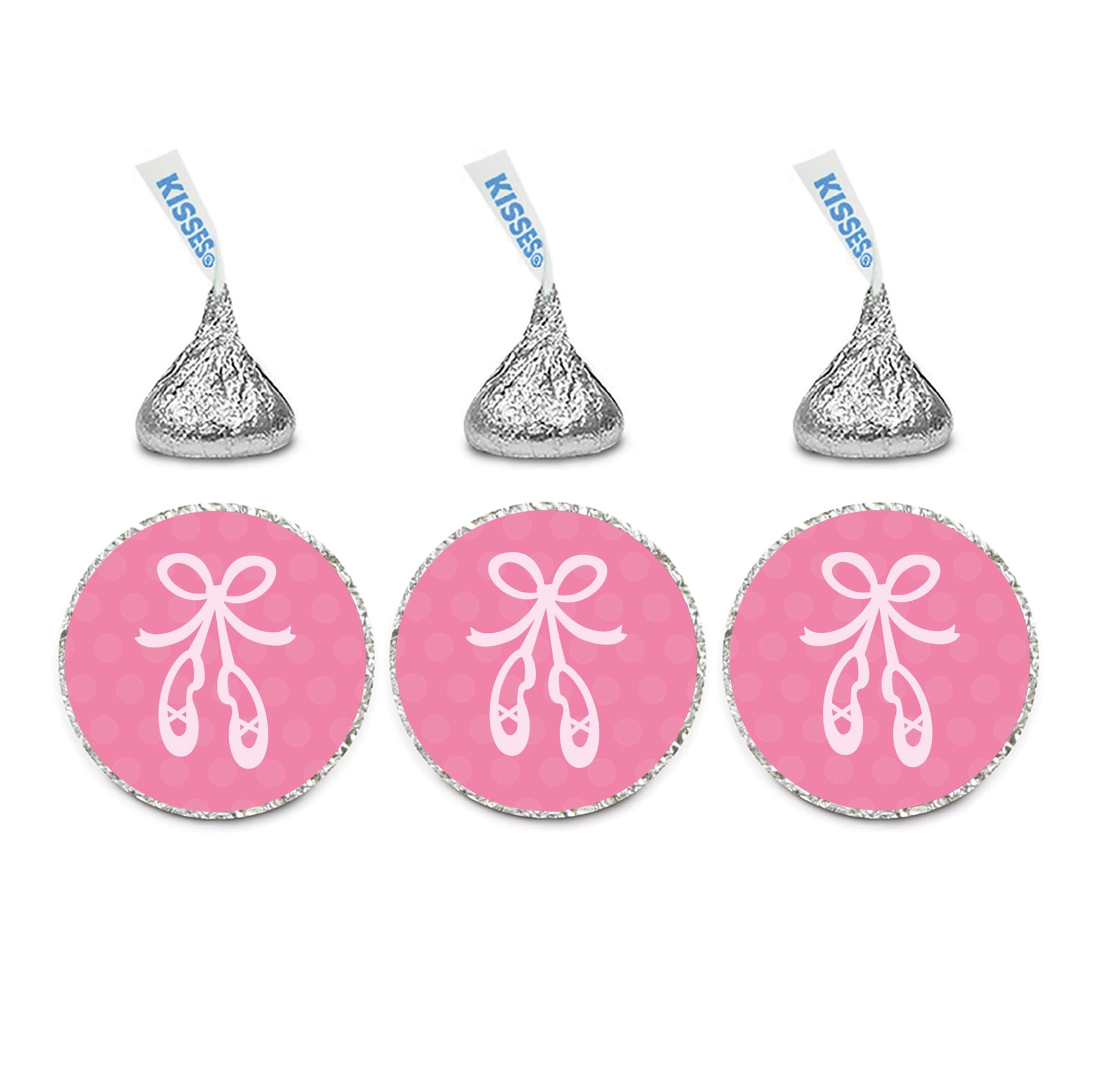 Andaz Press Chocolate Drop Labels Stickers, Birthday, Ballet,