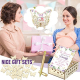 63 Pcs Butterfly Baby Shower Guest Book Alternatives Set Baby Shower