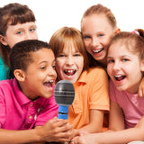Novelty Place 12-Piece Inflatable Microphones - Assorted Colors, Giant