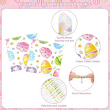 102 Pcs Easter Party Decorations Set Spring Watercolor Eggs Paper