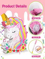 Unicorn Piñata for Birthday Party Girl Princess Party Piñata with