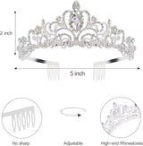 Velscrun Birthday Queen Tiaras Crown for Women, Girls Princess Crowns