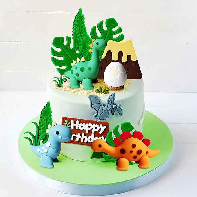 Luxury Little Dinosaur Cake Decorations Little Dinosaur Cake Toppers