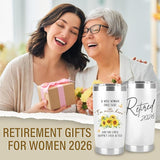 Retirement Gift for Woman Retired 2026 A Wise Woman Once Said