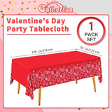 Valentine's Day Party Supplies Hot Heart Love Disposable Paper
