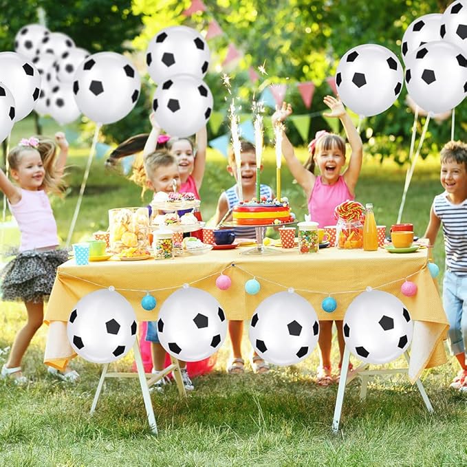 Ainiv 20 PCS Soccer Balloons, Football Theme Party Supplies Balloons,