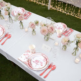 Love in Bloom Bridal Shower Decorations 168pcs Bridal Shower Plates