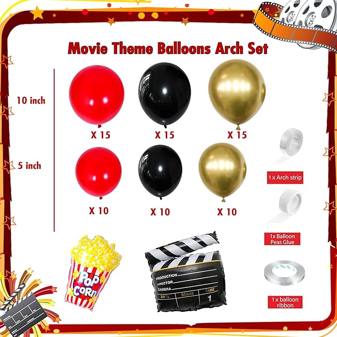 Movie Theme Birthday Party Decorations Movie Theater Decorations