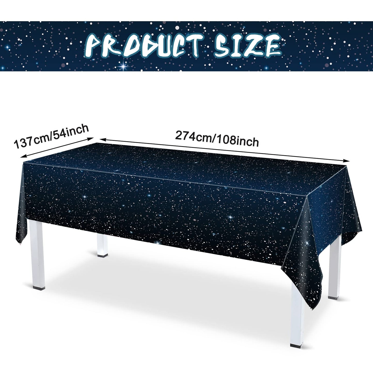 171 Pcs Galaxy Space Party Decoration Tableware Set Space Theme