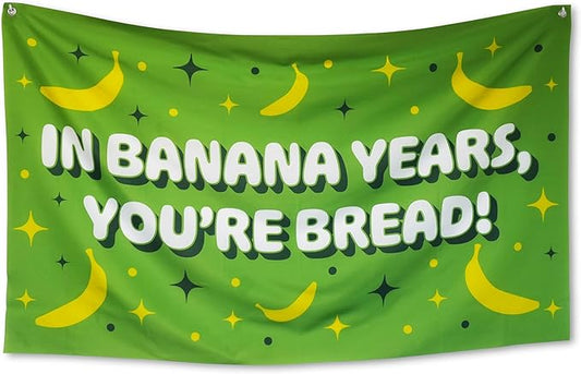 Funny Happy Birthday Banner 60" x 33" – Hilarious Party Decoration #3