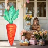 4 ft Large Easter Carrot Cardboard Cutout Easter Party Decoration