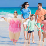 Poptrend Inflatable Ballet Costumes for Kids Funny Halloween Blow up