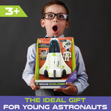 BLOONSY Space Shuttle Toy | Rocket Ship with Astronaut | Space Toys