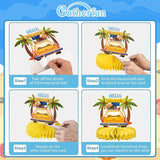 Beach Party Decorations Kit Beach Themed Honeycomb Centerpieces and