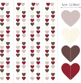 Boho Wedding Bridal Shower Party Decorations Heart Garland 52Ft Fall