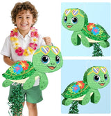 WERNNSAI Turtle Piñata - Ocean Party Decorations Hawaiian Turtle