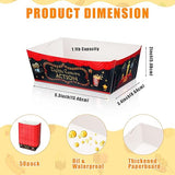 100 Pcs Movie Night Party Supplies Carnival 1.1 lb 50 Movie Paper