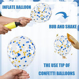 OuMuaMua 74 Pack Graduation Party Decorations Balloons Set - 12 Inch