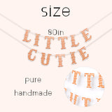 ZAIBIANHAO Little Cutie Banner - Citrus Themed Baby Shower