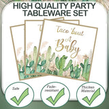 350 Pcs Taco' Bout A Baby Party Decorations Cactus Taco Pampas Grass