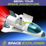 BLOONSY Space Shuttle Toy | Rocket Ship with Astronaut | Space Toys