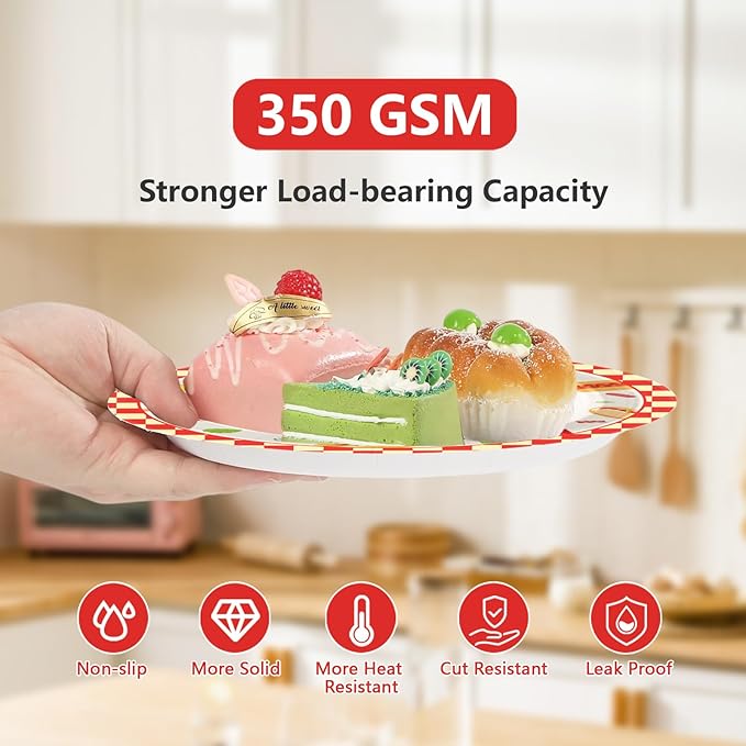 96Pcs Hot Dog Party Supplies 1st Birthday Plates and Napkins Fast