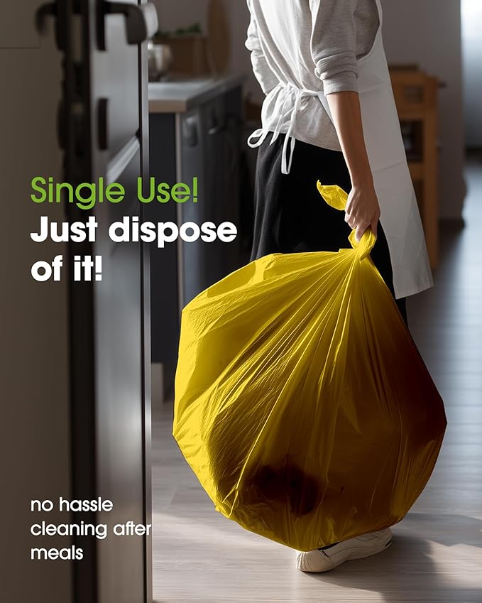 Pureegg Plastic Table Cloth Disposable 10 Pack, 54 x 108 Inch Table Cl