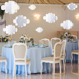 8 Pcs 3D Cloud Decoration Hanging for Ceiling Game Themed Party